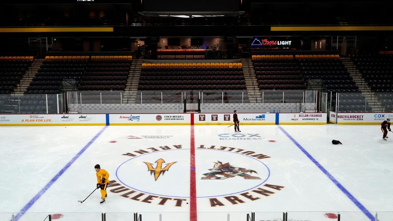 Featured image for Coyotes' future in Arizona uncertain after failed arena plan vote.