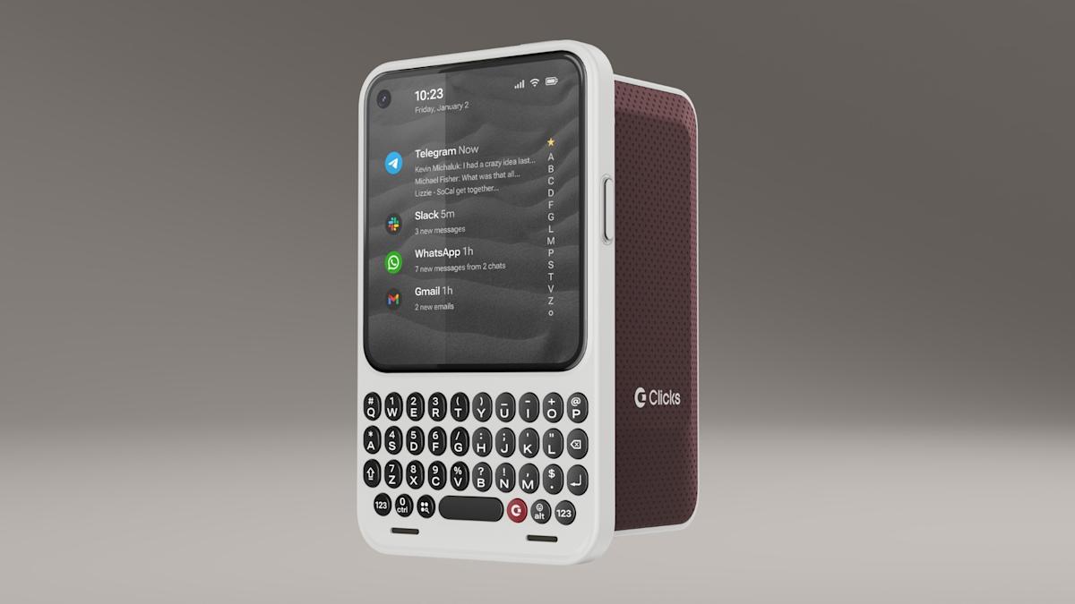 Featured image for Clicks Unveils BlackBerry-Inspired Smartphone and Keyboard at CES 2026