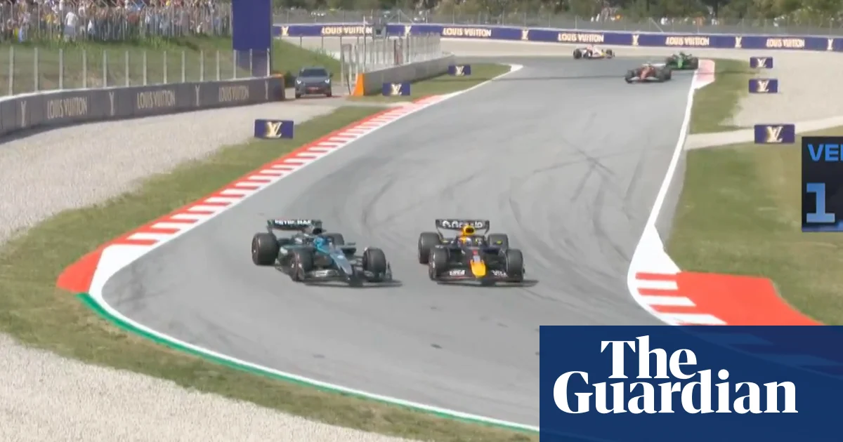 Featured image for Russell criticizes Verstappen's Spanish GP crash and potential race ban