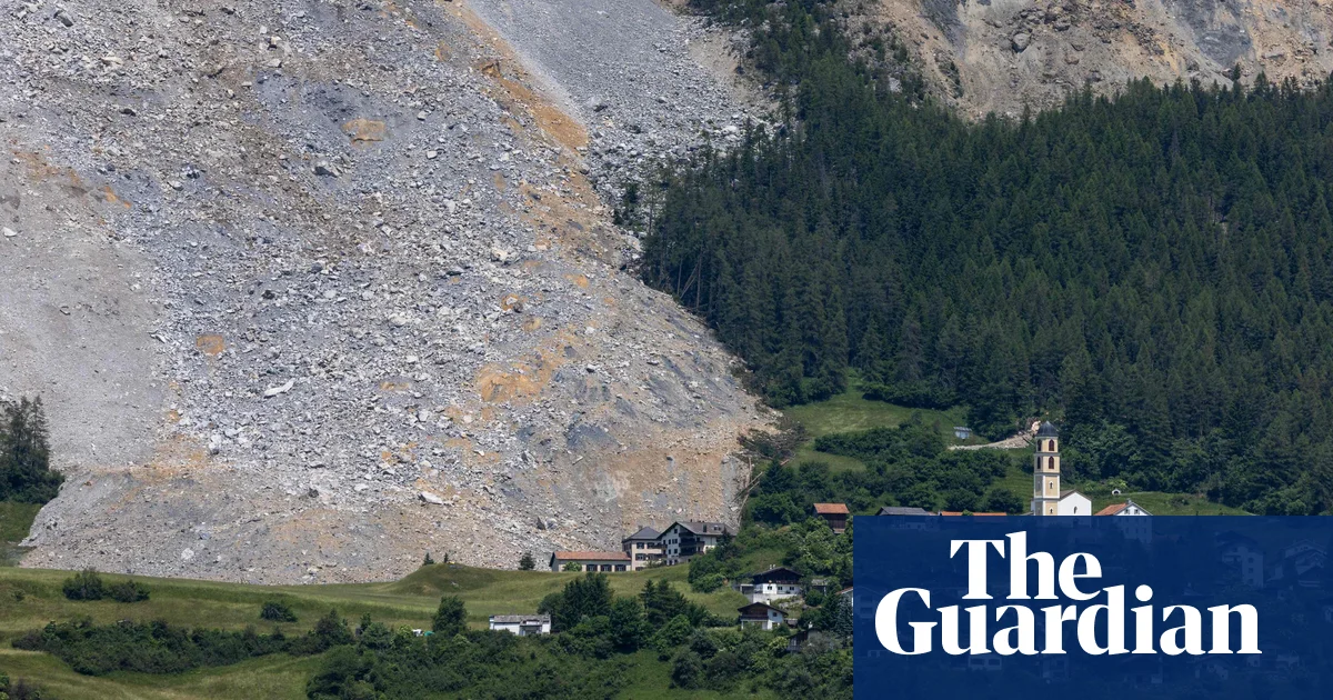 Featured image for Swiss village narrowly avoids destruction in massive rockfall.