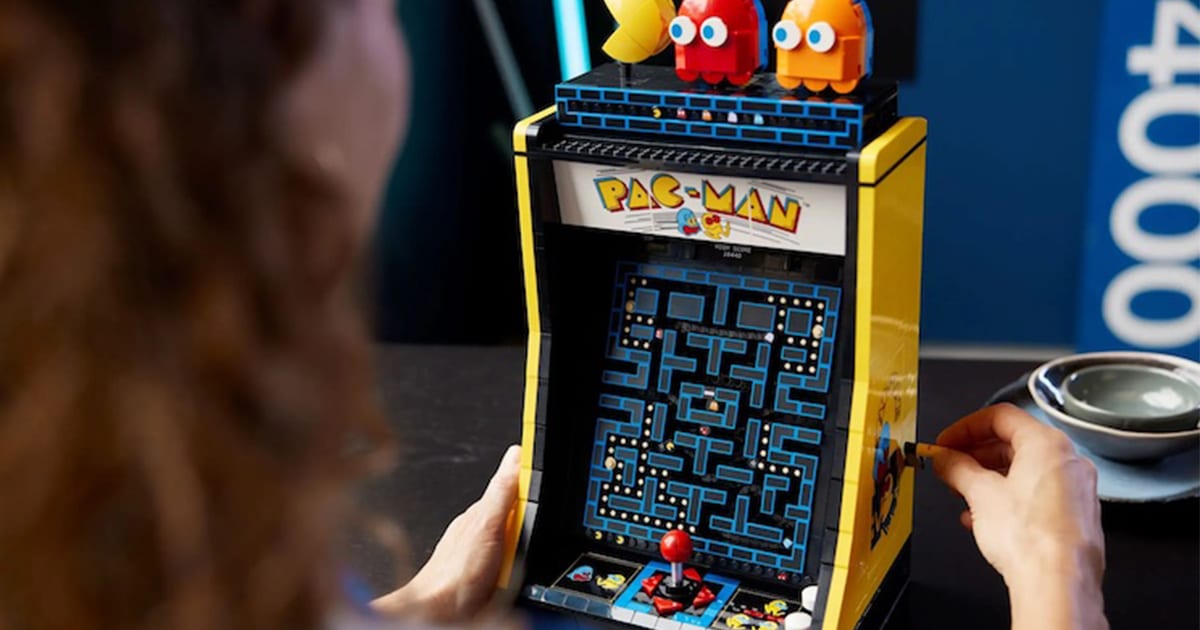 Featured image for LEGO brings Pac-Man back to life with new arcade set.