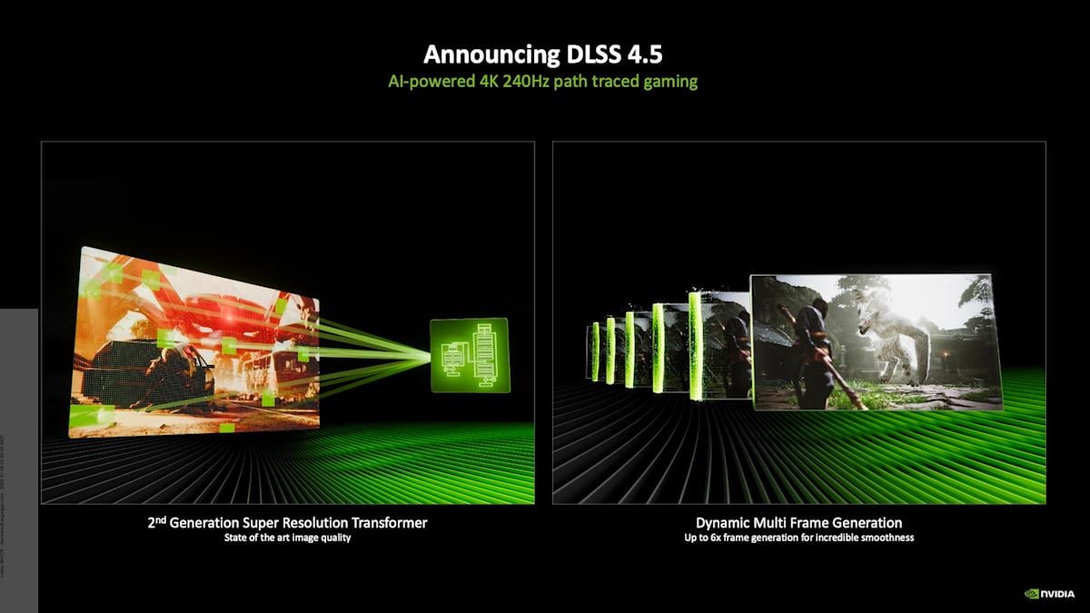 Featured image for NVIDIA Unveils DLSS 4.5 with Enhanced Frame Generation and Image Quality at CES 2026