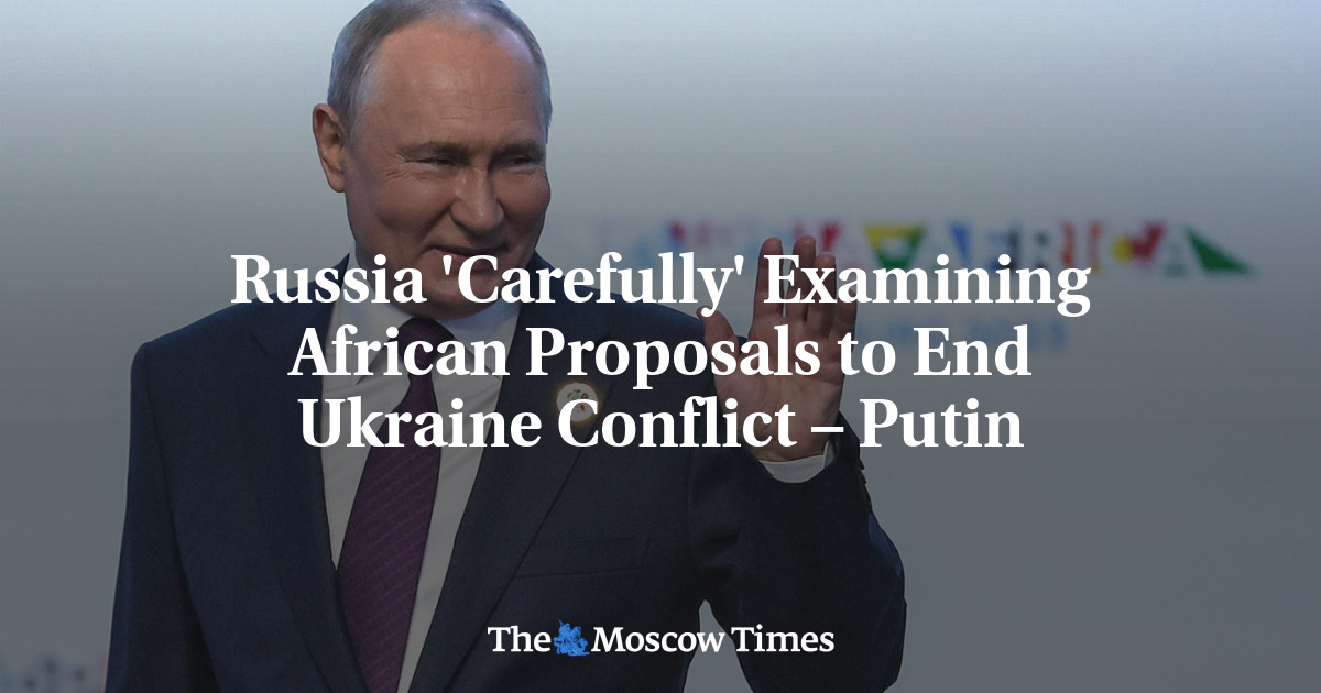 Featured image for Putin Reviews African Proposals to Resolve Ukraine Conflict