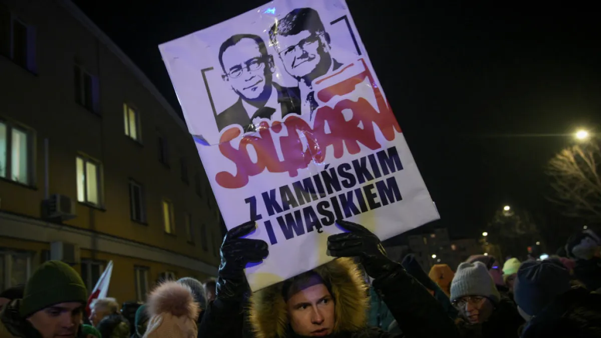 Featured image for "Poland's Political Turmoil: Ex-Ministers Jailed and President Denounces Arrest"