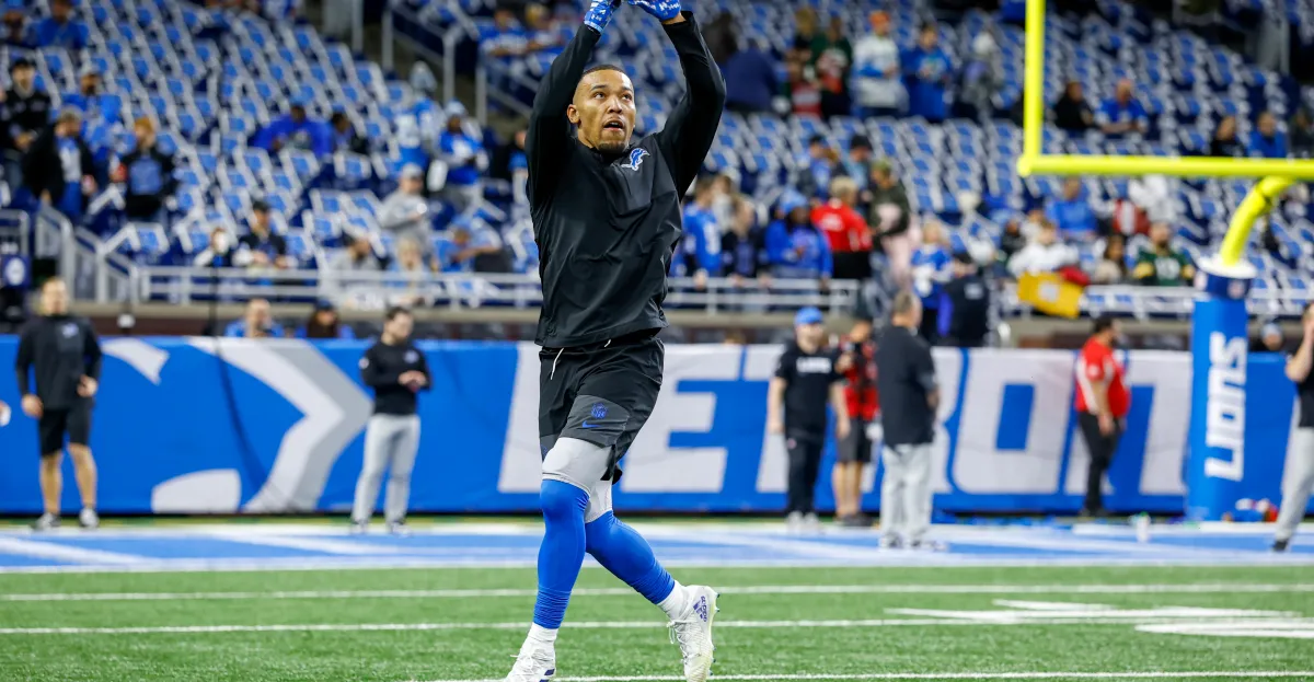 Featured image for Lions' Amon-Ra St. Brown Questionable for Cowboys Game