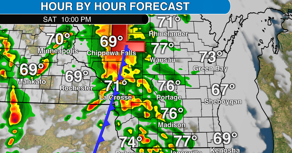 Featured image for Weekend Weather Alert: Storms, Showers, and Muggy Conditions Expected.
