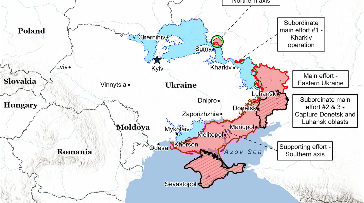 Featured image for Russia Advances in Ukraine Amid Summer Offensive and Putin’s Eastern Push