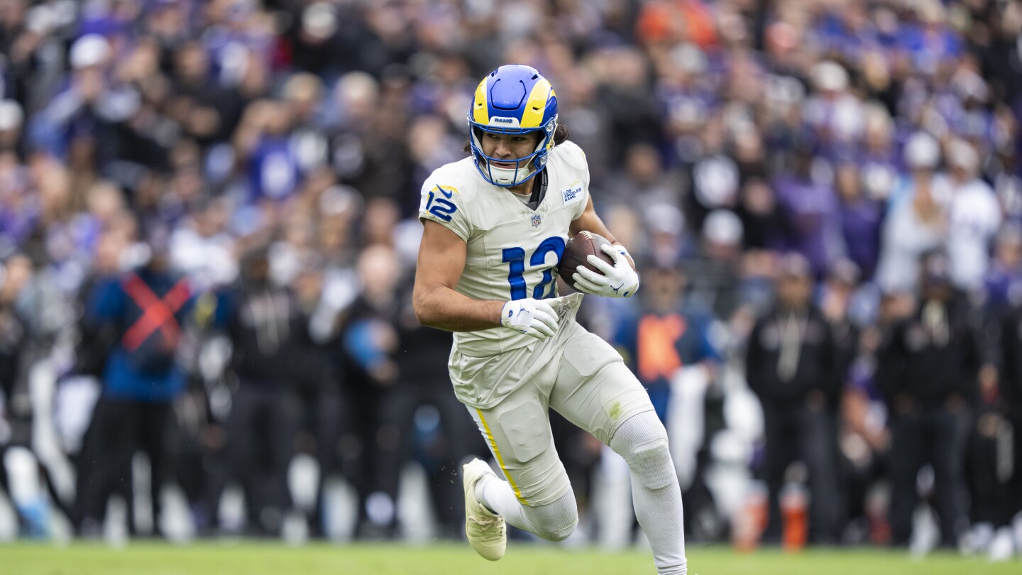 Featured image for Rams' Puka Nacua to Miss Time Due to Ankle Sprain