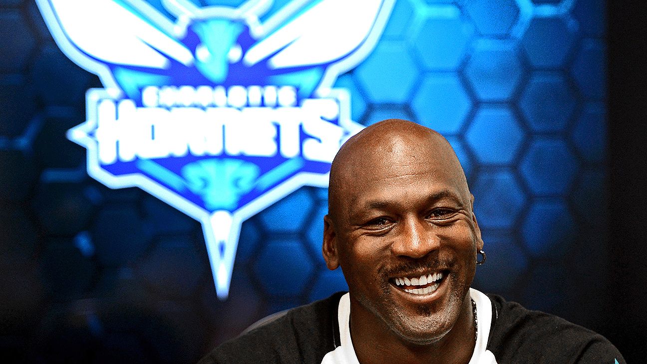 Featured image for Michael Jordan sells majority stake in Charlotte Hornets.