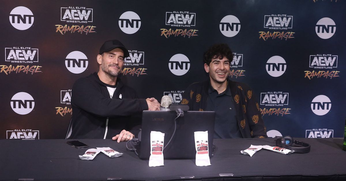 Featured image for CM Punk set to make highly anticipated appearance at AEW Collision premiere in Chicago.