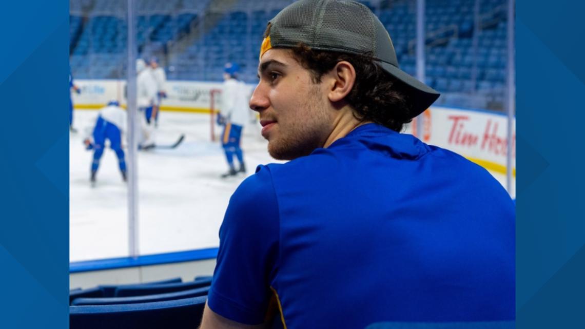 Featured image for "Devon Levi's Impressive NHL Debut Sparks Discussion on Local College Goaltenders' Success in the Pros"