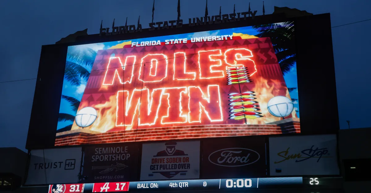 Featured image for FSU's Thrilling Victory Over Alabama at Doak Campbell Stadium
