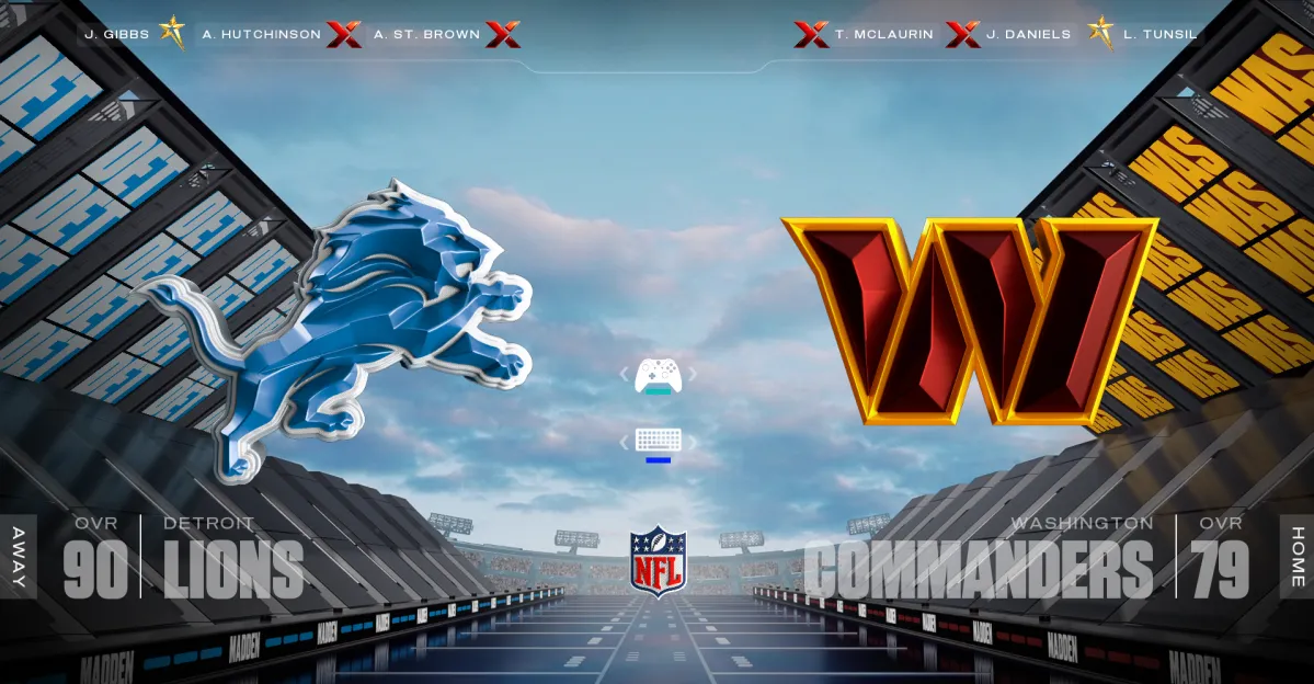 Featured image for Lions vs. Commanders: Week 10 Preview and Predictions