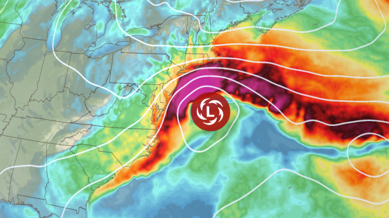 Featured image for Powerful Nor’easter to Bring Heavy Rain and Flooding to East Coast This Weekend