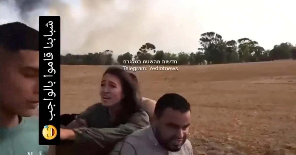 Hamas Kidnappings and Tragedy: Israeli Woman's Desperate Plea Caught on Camera