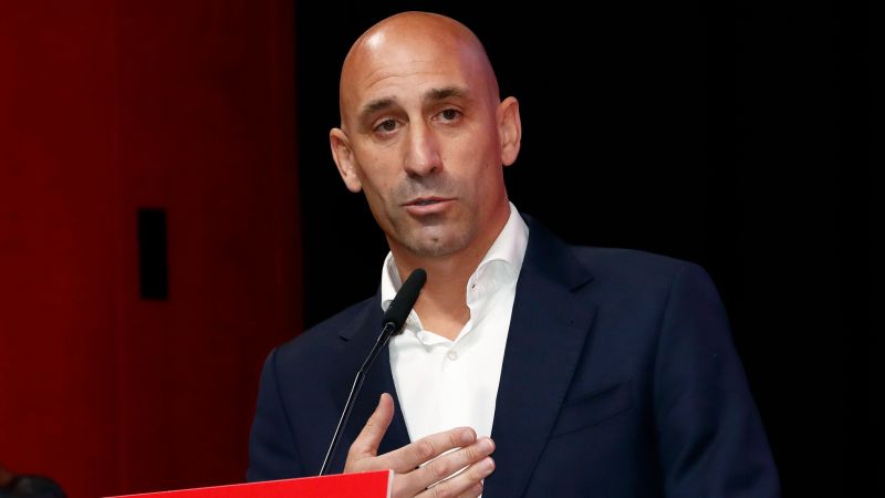 Featured image for Luis Rubiales Faces Investigation Over Unwanted Kiss Scandal in Spanish Soccer