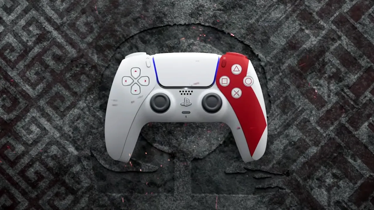 Featured image for God of War 20th Anniversary Limited Edition PS5 DualSense Controller Now Available