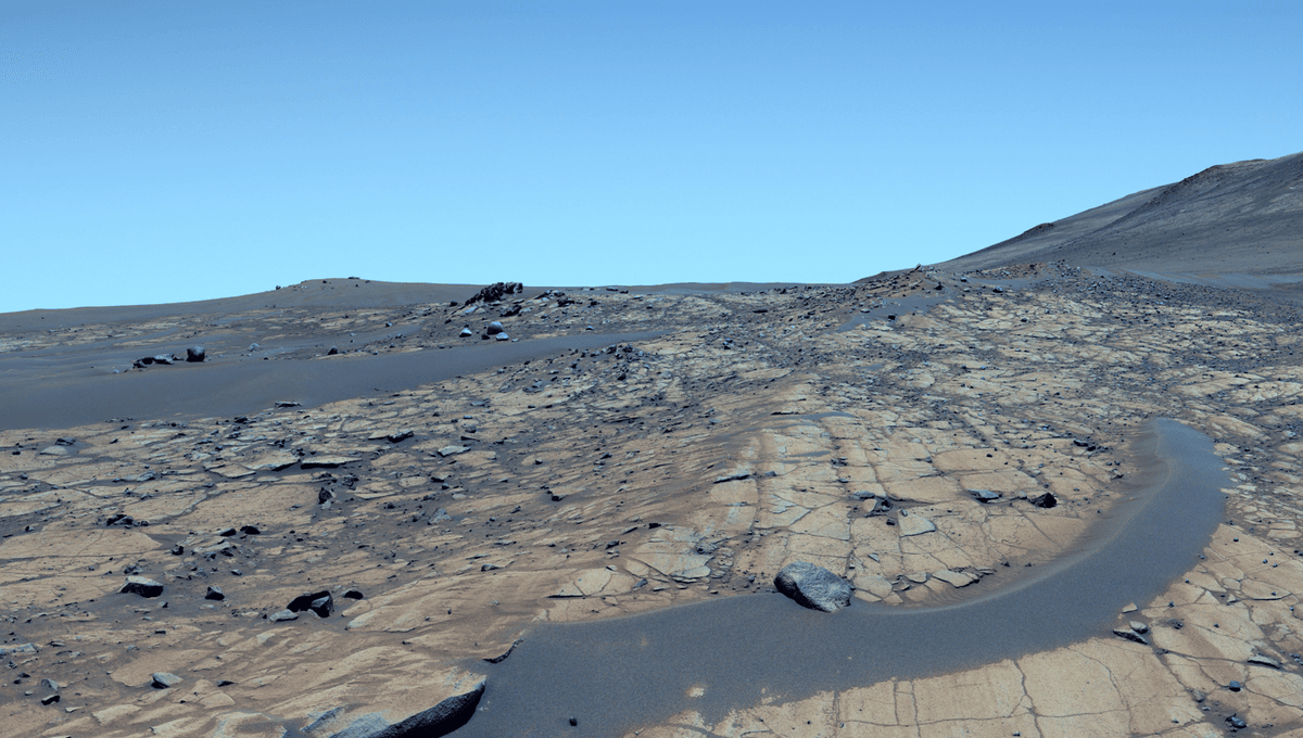 Featured image for Perseverance Captures Stunning 360° Panorama and Clear Blue Sky on Mars