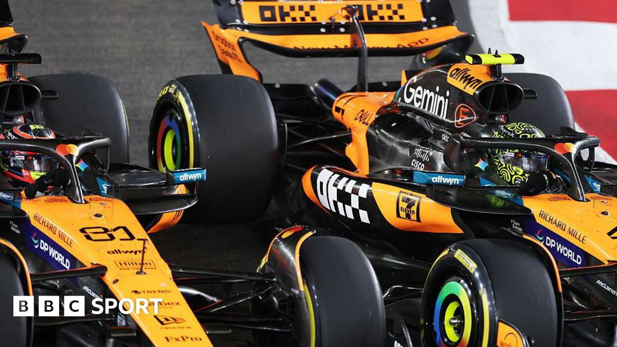 Featured image for George Russell Wins Singapore GP as McLaren Secures Constructors' Title