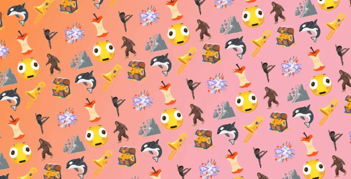 Featured image for Upcoming Emojis Featuring Bigfoot, Orca, Treasure Chest, and More