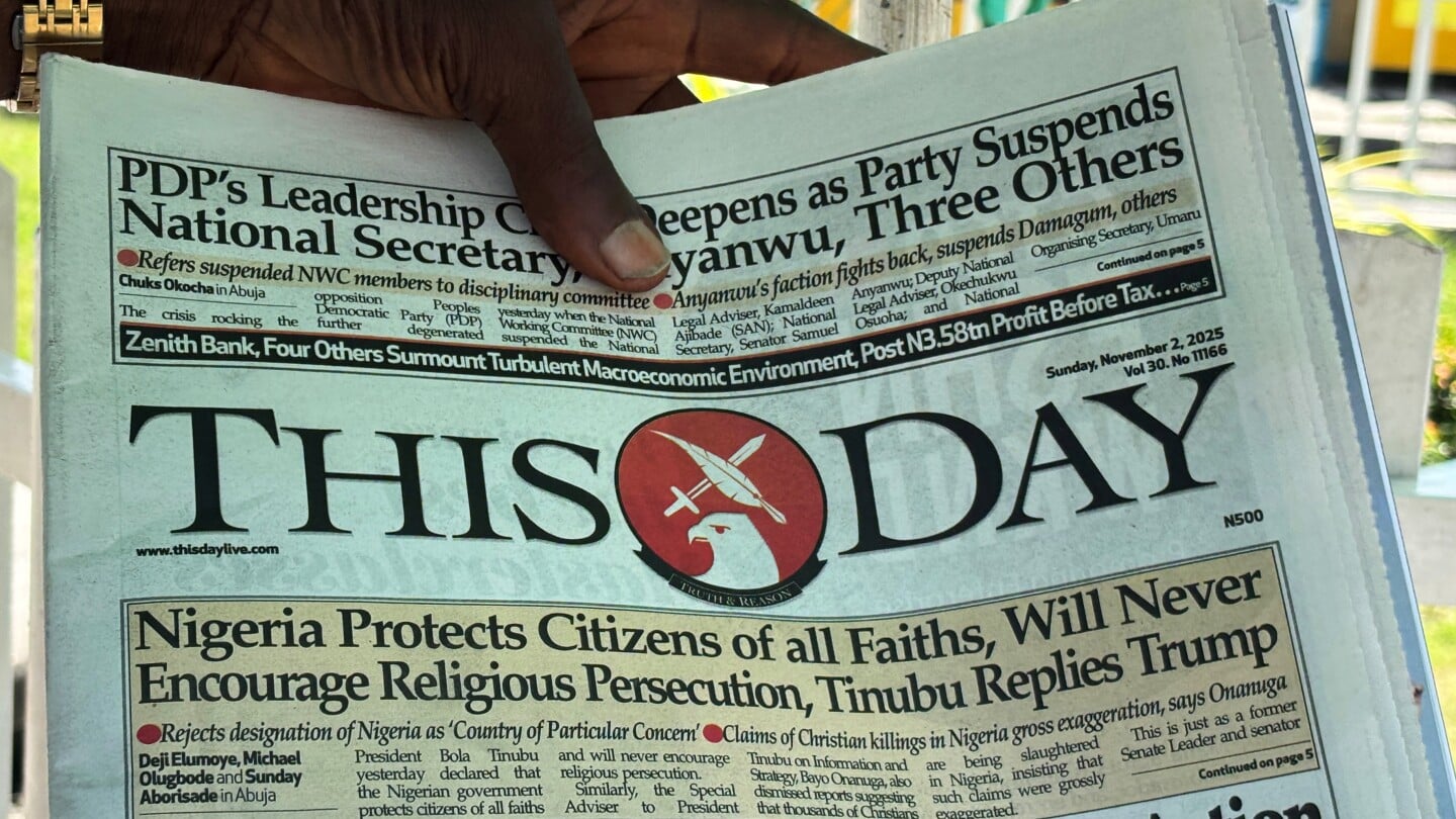 Featured image for Nigeria Rejects US Military Threat Amid Christian Killings Dispute