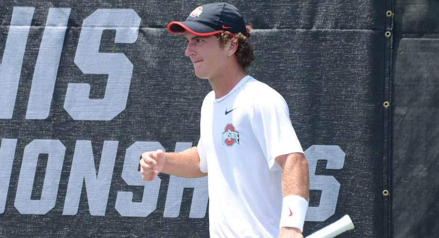 Featured image for Ohio State Men's Tennis Advances to NCAA Semifinals with Win Over Georgia