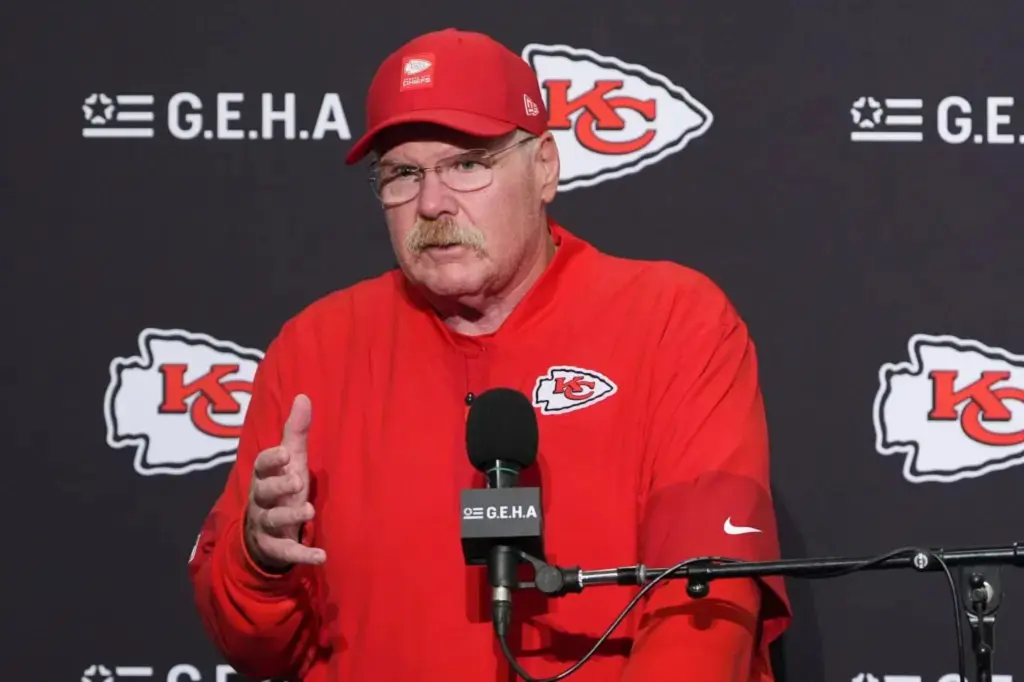 Featured image for Kansas City Chiefs Investigate Bullet Incident in Andy Reid’s Office