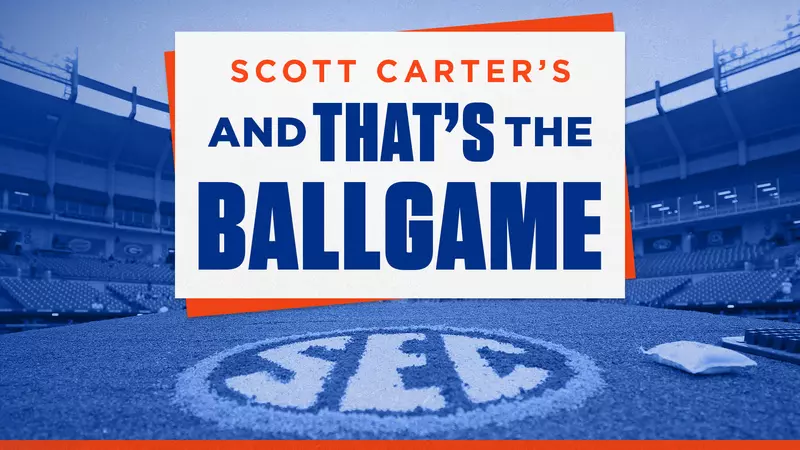 Featured image for Florida edges out Alabama in extra innings SEC Tournament game.