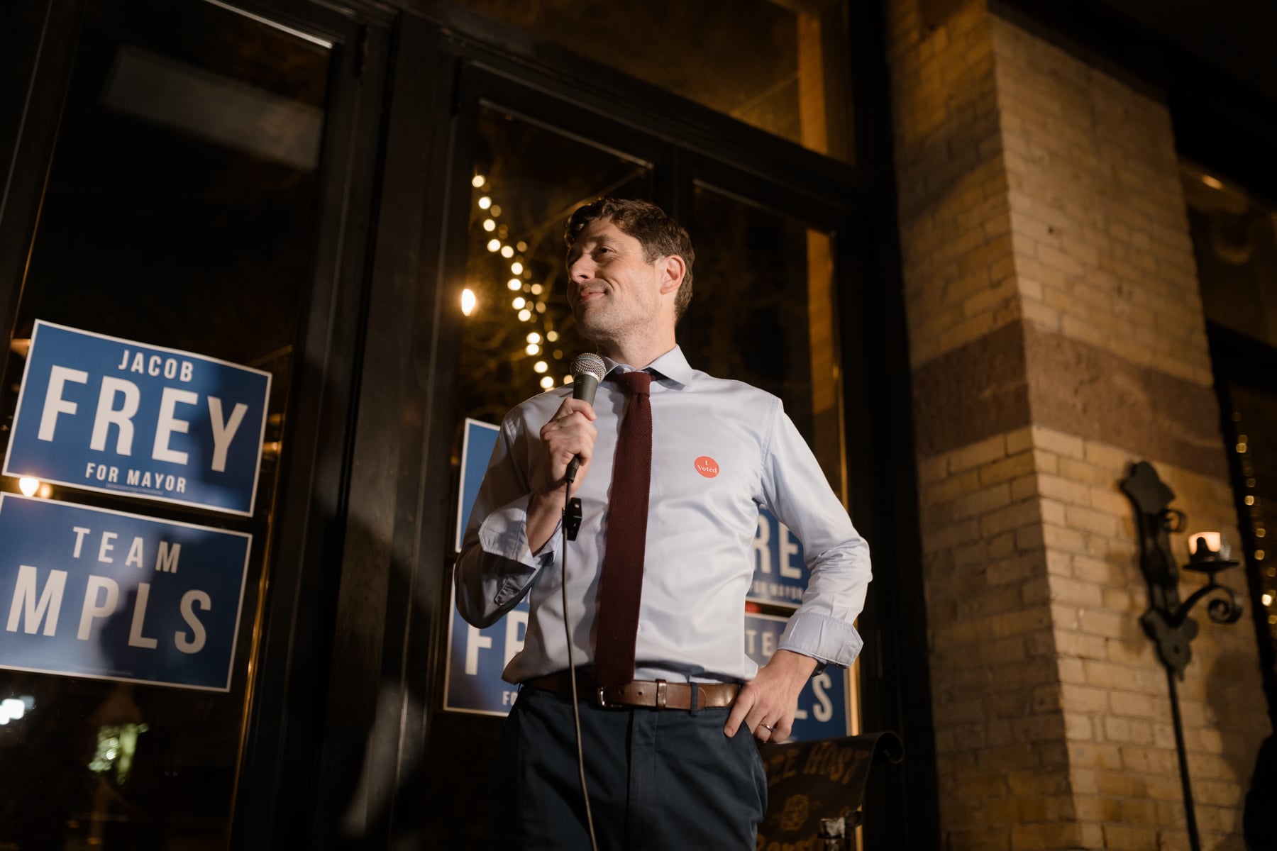 Featured image for Jacob Frey secures third term as Minneapolis mayor amid election uncertainties