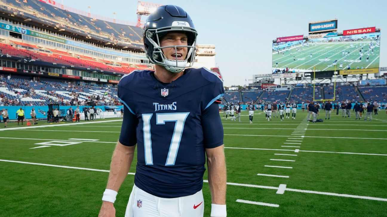 Featured image for "Titans' Ryan Tannehill's Frustration with Week 1 Sparks Burning Questions for Week 2"