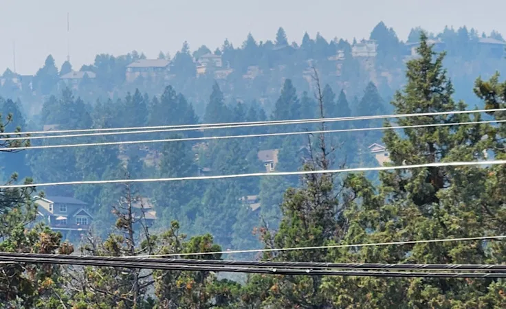 Featured image for "Wildfire Smoke Engulfs Bend Area, Extending Air Quality Advisory"