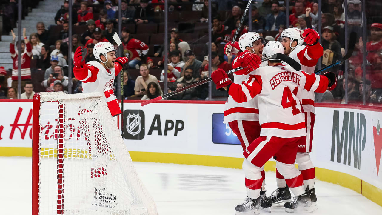 Featured image for Red Wings Dominate Senators for Fourth Consecutive Win
