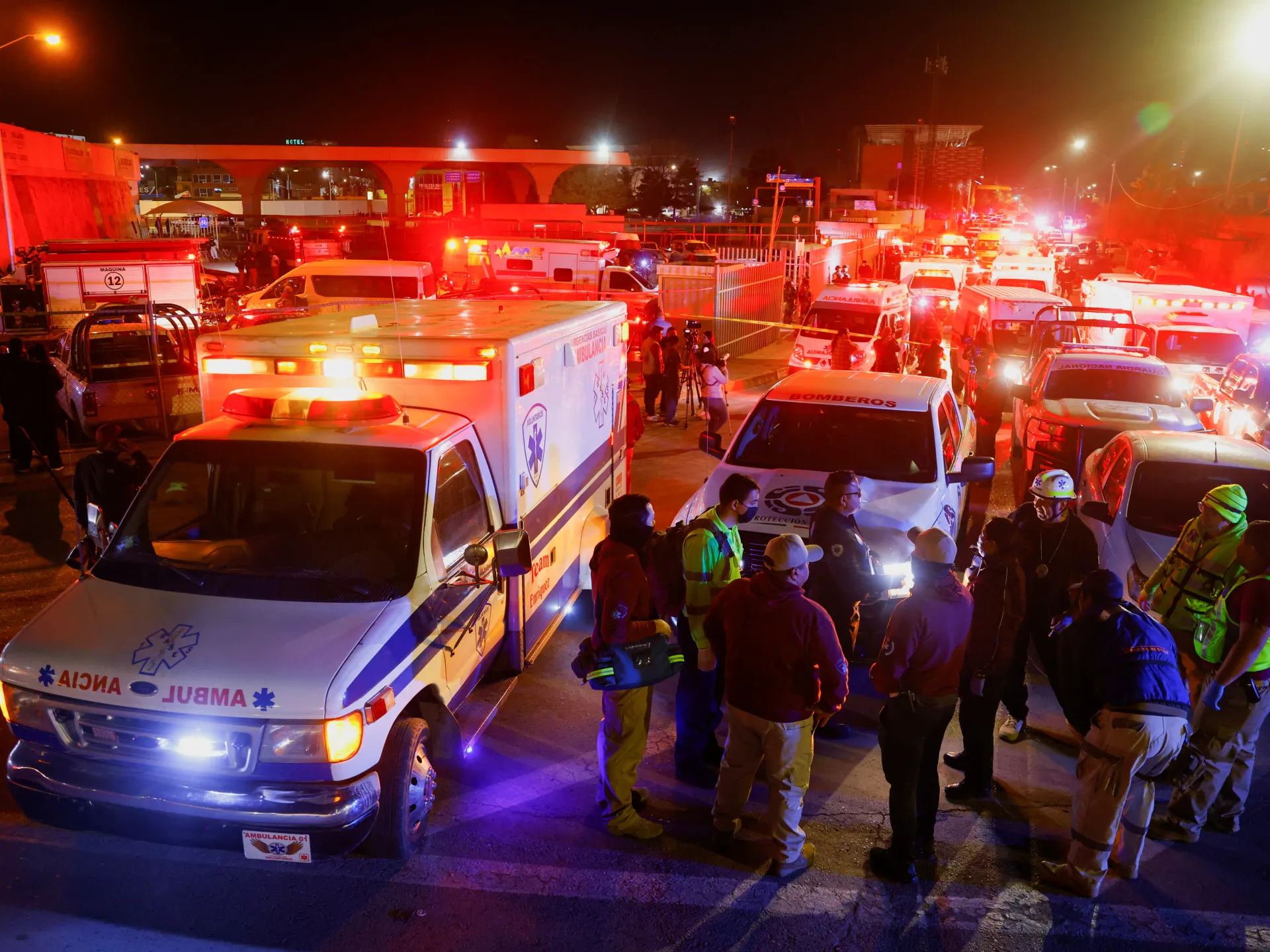 Mexico migrant tragedy: Fire at detention facility near US border leaves 39 dead.