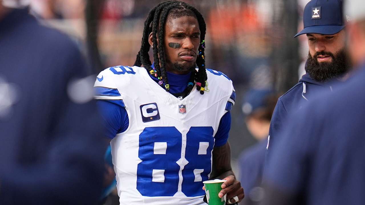 Featured image for Cowboys' CeeDee Lamb to Miss 3-6 Weeks with Ankle Injury