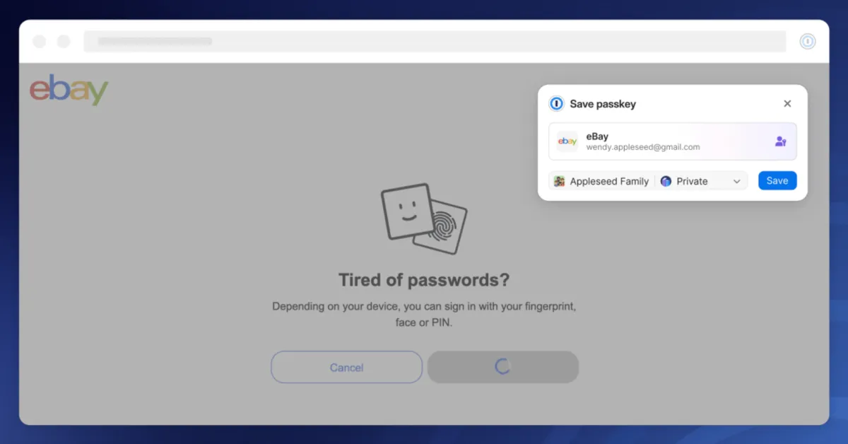 Featured image for "Passwordless Sign-On Made Easy with 1Password Passkey Support"