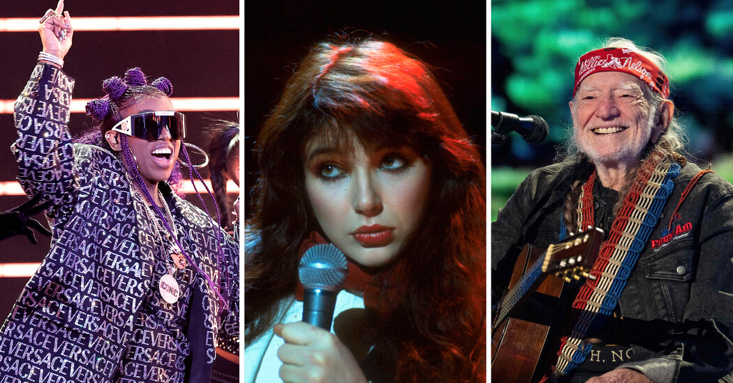 Featured image for Kate Bush, Missy Elliott, and Willie Nelson among 2023 Rock & Roll Hall of Fame inductees.