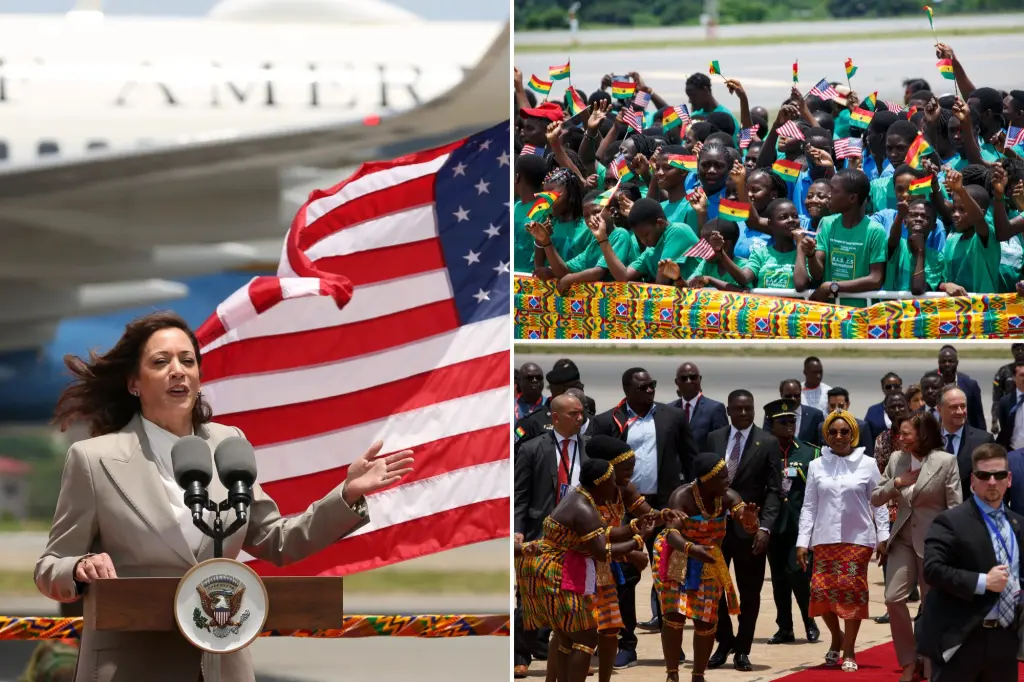 Featured image for Kamala Harris embarks on weeklong Africa trip focused on investment and empowerment.