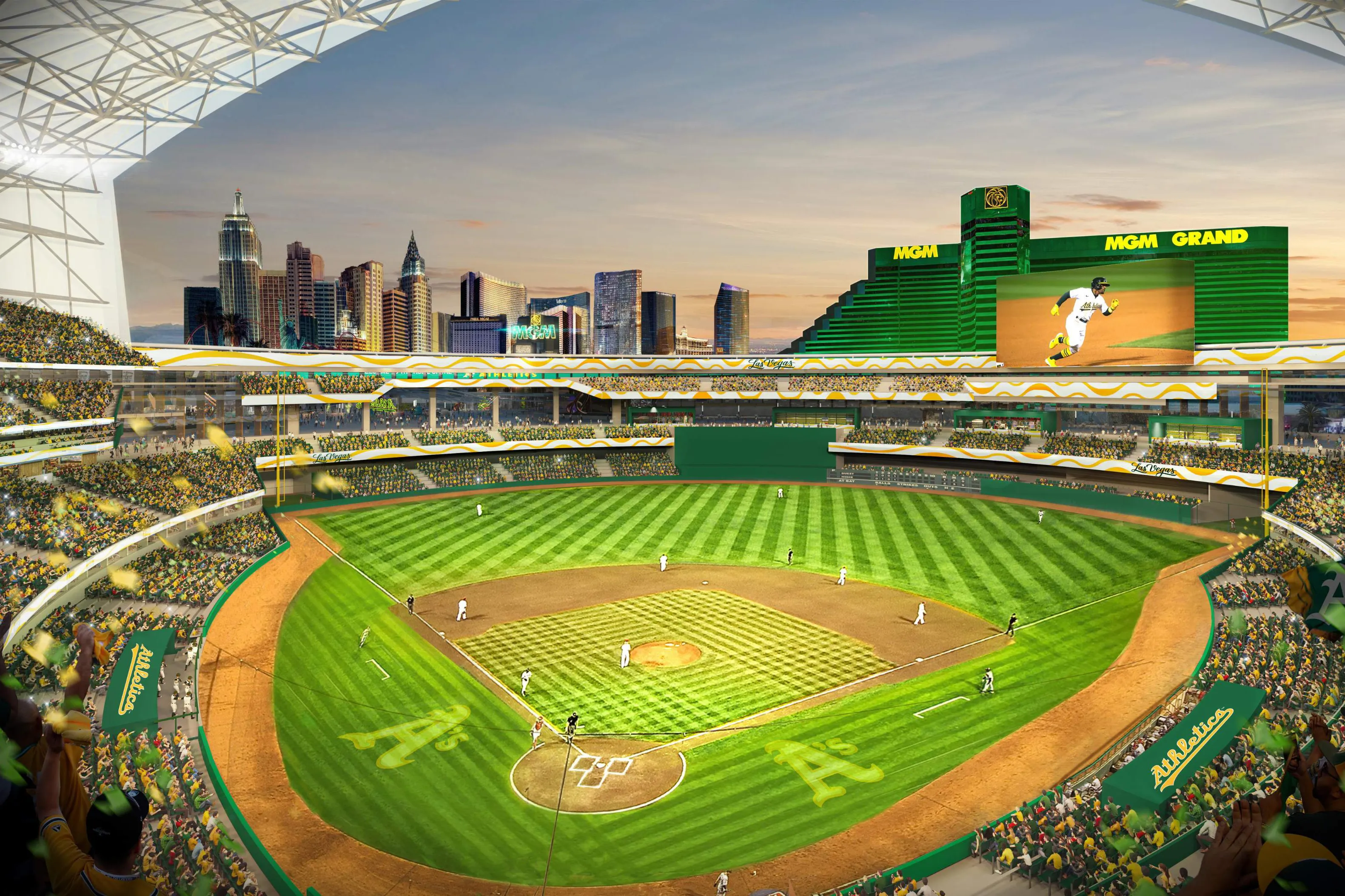 Featured image for A's Las Vegas Ballpark Plan Fails to Secure Senate Votes for Public Financing