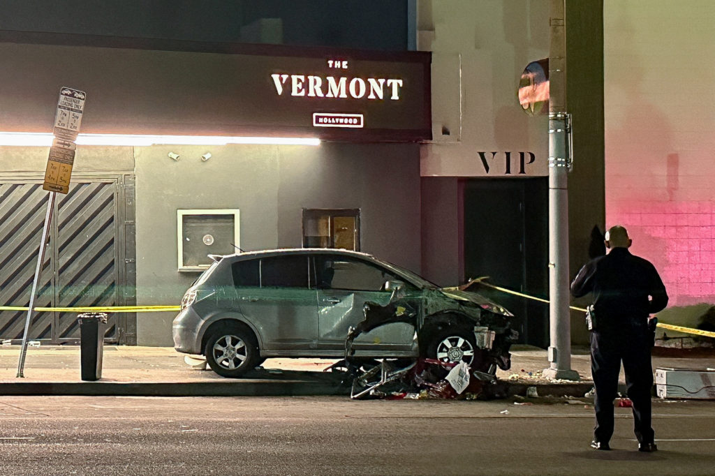 Featured image for Driver of car that injured 30 outside LA nightclub shot and hospitalized
