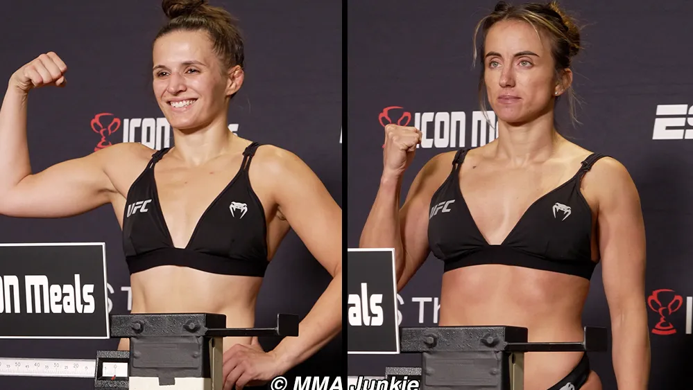 Featured image for UFC Vegas 107 Main Event Canceled After Barber Misses Weight