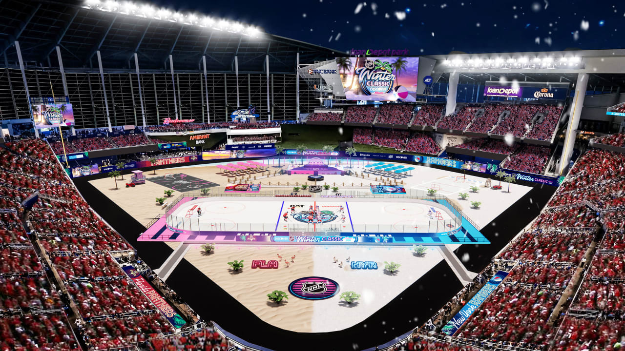 Featured image for NHL Unveils Winter Classic Plans and Records for Miami Outdoor Game