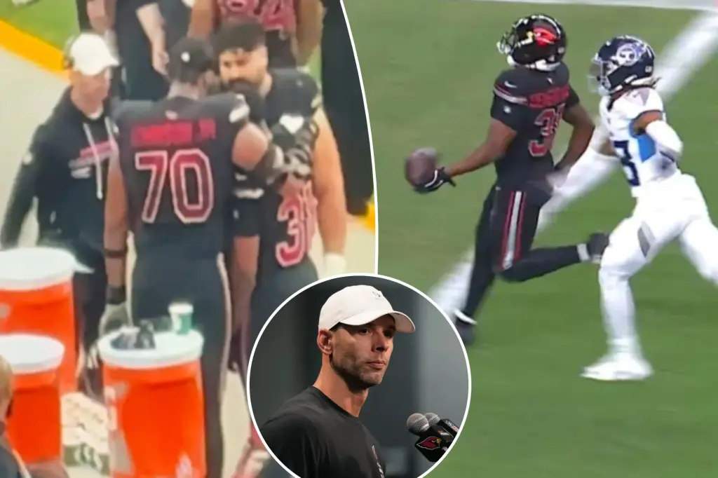 Featured image for Cardinals Coach Gannon Apologizes for Outburst After Demercado's Mistake