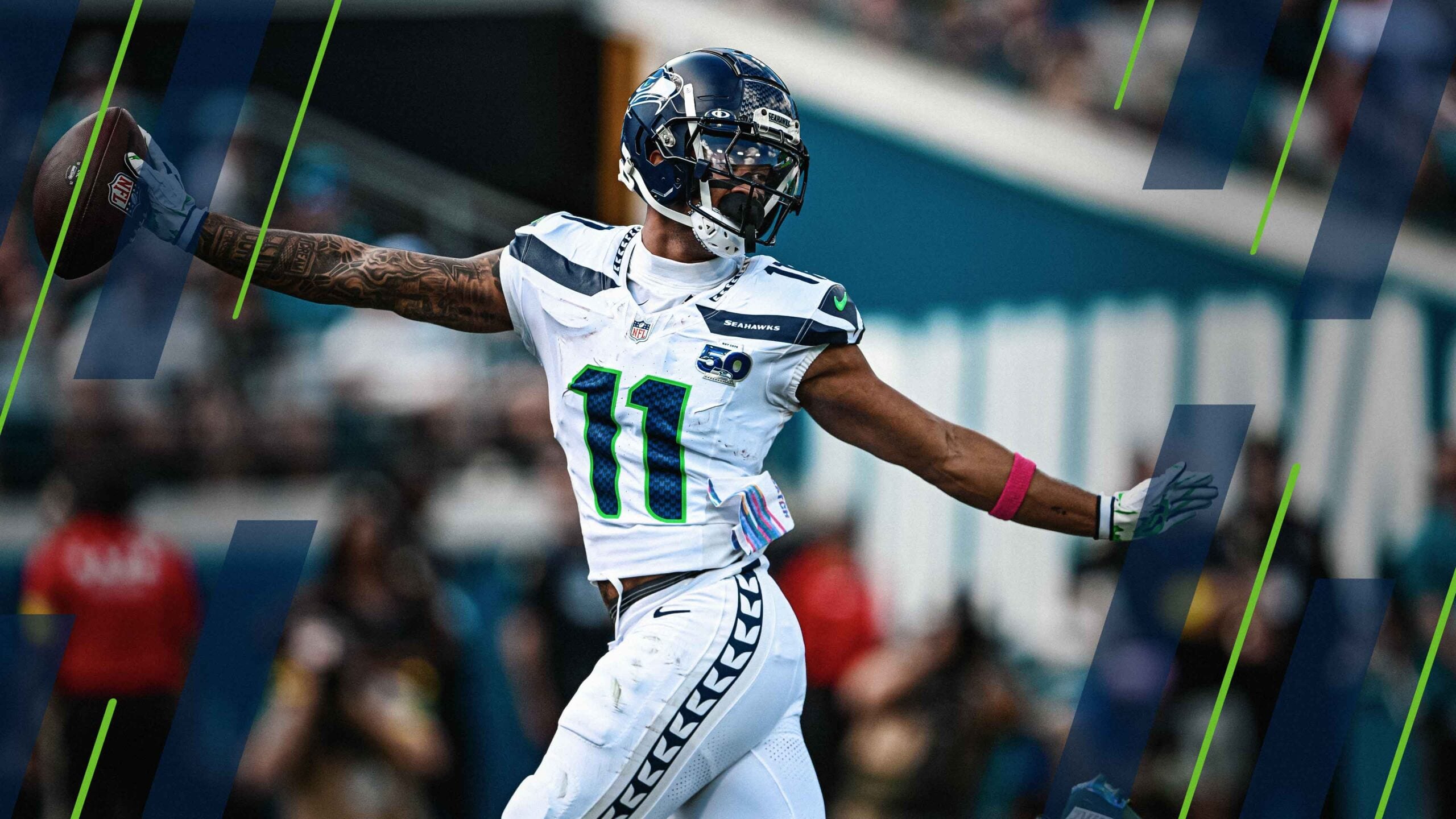 Featured image for Week 7 NFL Wide Receiver Rankings and Fantasy Football Insights