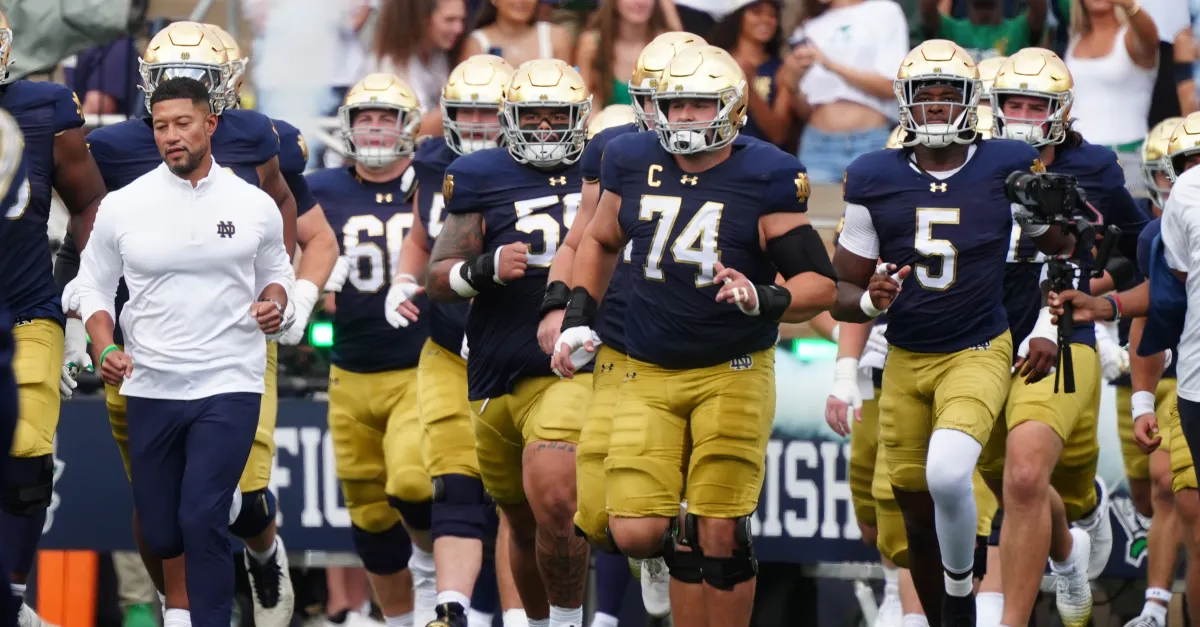 Featured image for Notre Dame Faces Arkansas in Key Matchup to Boost CFP Hopes