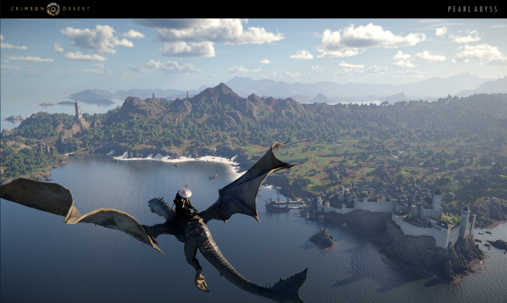 Featured image for Crimson Desert Unveils Epic Mechanical Dragon Boss Fight in New Gameplay