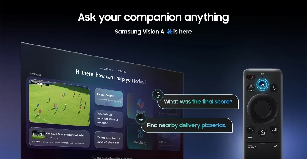 Featured image for Samsung Launches AI-Enhanced Smart TVs with Interactive and Translating Capabilities