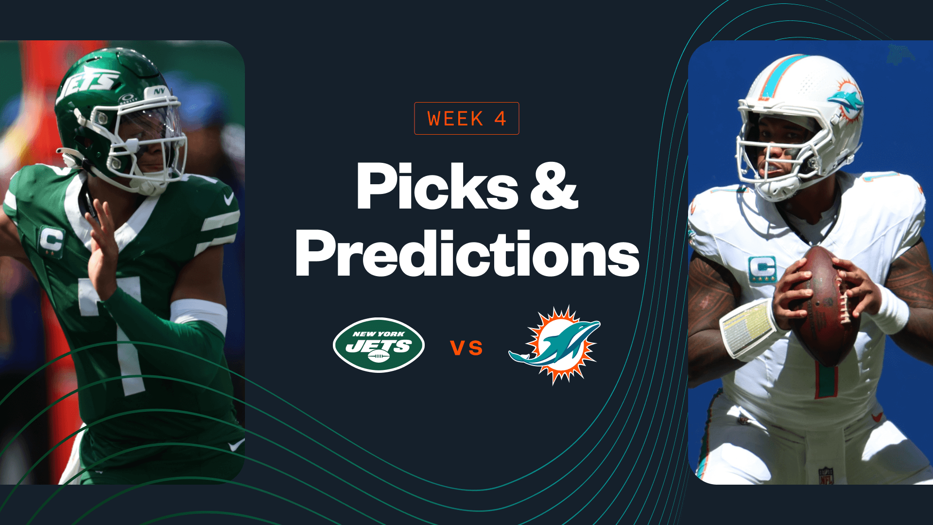 Featured image for Monday Night Football Preview: Jets-Dolphins and More Week 4 Highlights