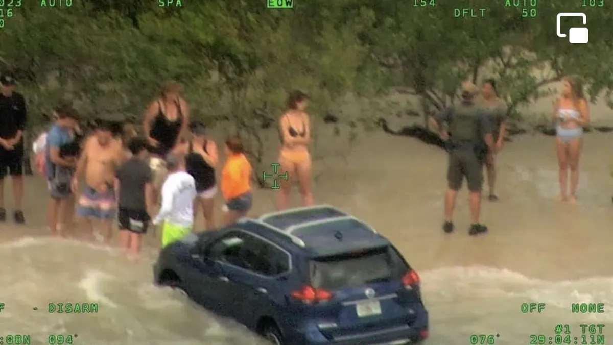 Featured image for Multiple incidents of vehicles crashing into ocean in New Smyrna Beach due to reckless driving and DUI charges.