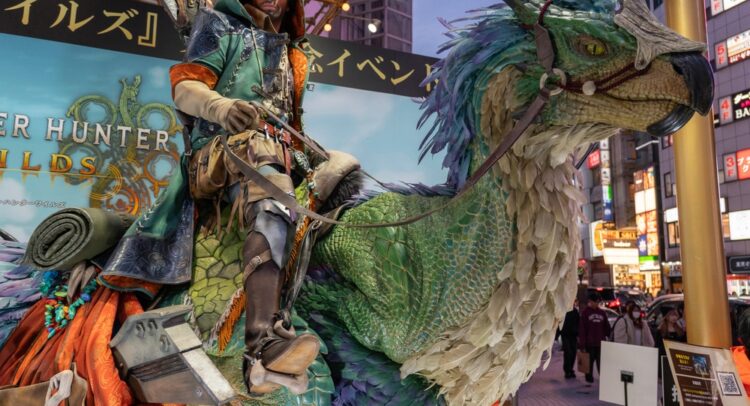 Featured image for Capcom Stock Drops as Monster Hunter Wilds Sales Underperform