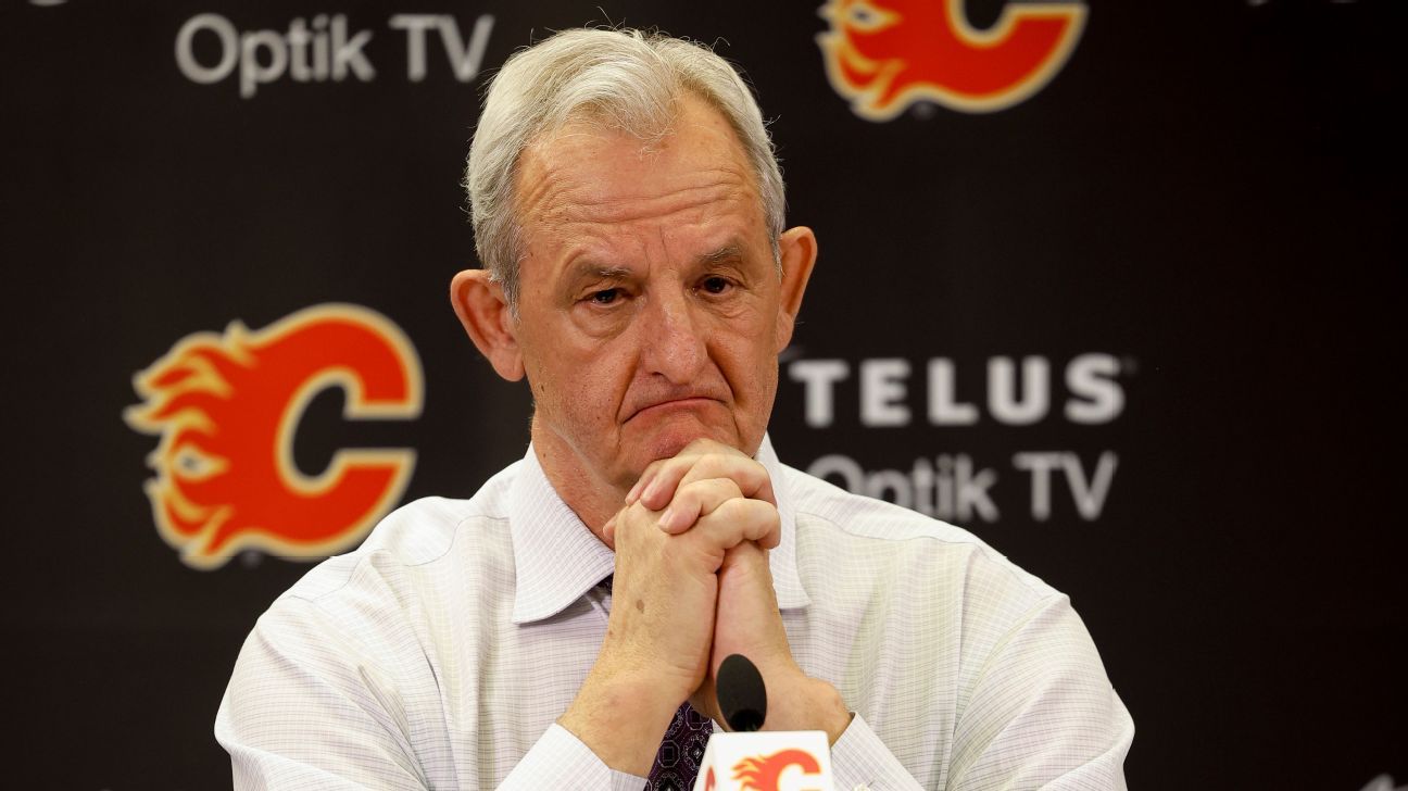 Featured image for Calgary Flames part ways with head coach Darryl Sutter.